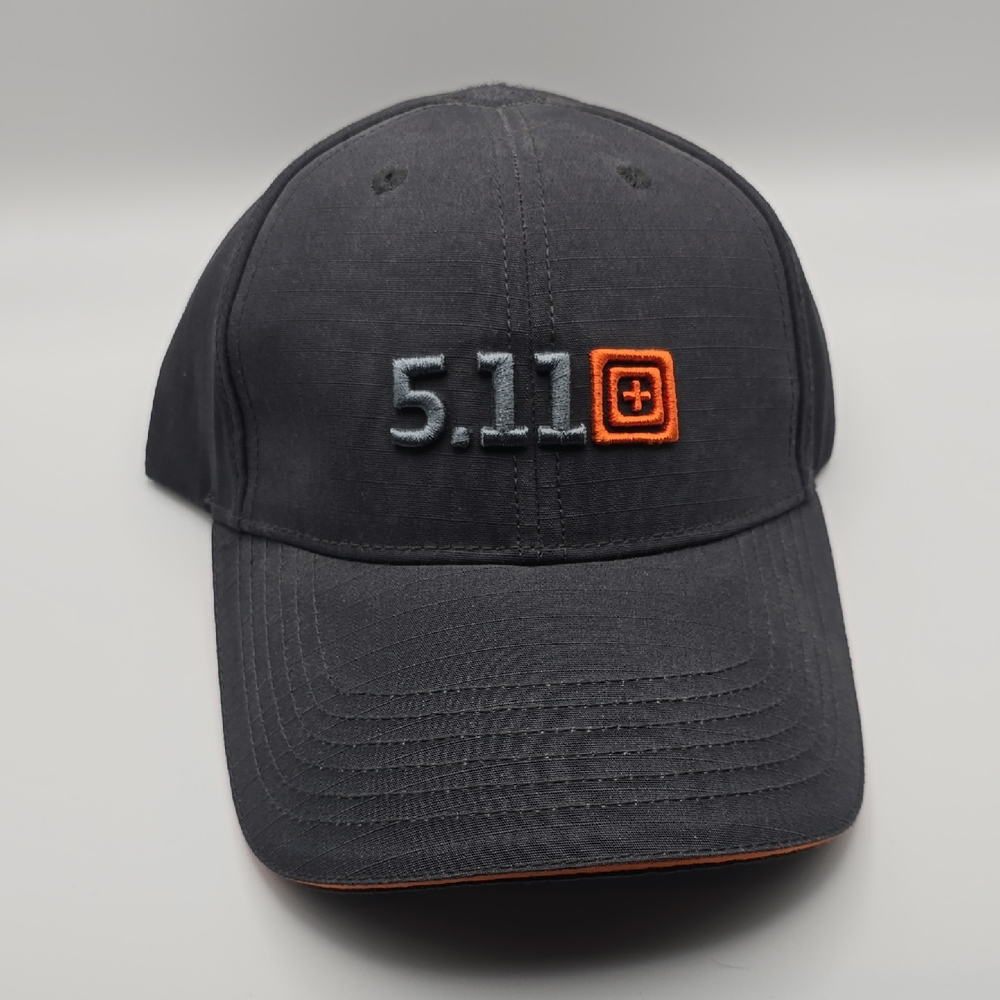 5.11 Tactical Charcoal and Orange Hat